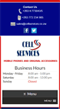 Mobile Screenshot of cellservices.co.zw